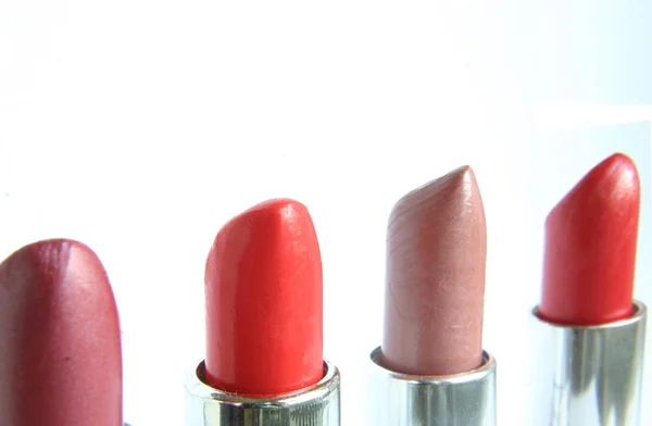 Make Lipstik Kosmetik — Stok Foto