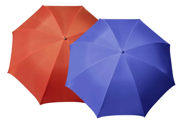 Colorful Umbrella Isolated White Background — Stock Photo, Image