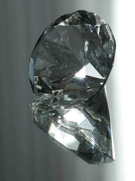 Edelstener Diamantstein – stockfoto