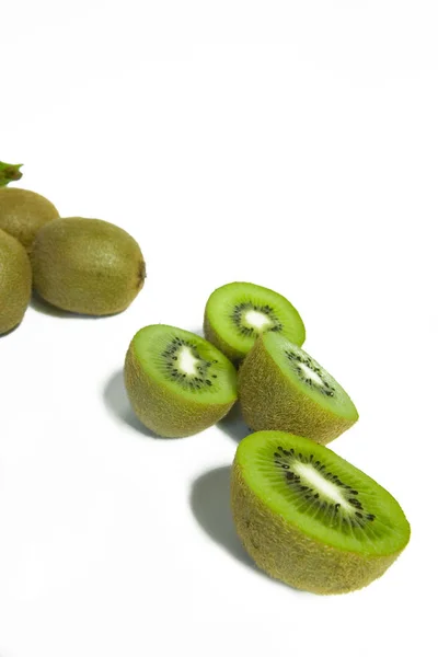 Groene Kiwi Tropisch Fruit — Stockfoto