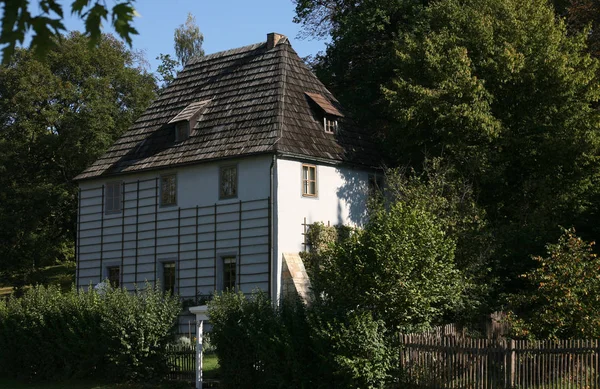 Johann Wolfgang Von Goethe Gartenhaus Weimar Park Der Ilm — Stockfoto