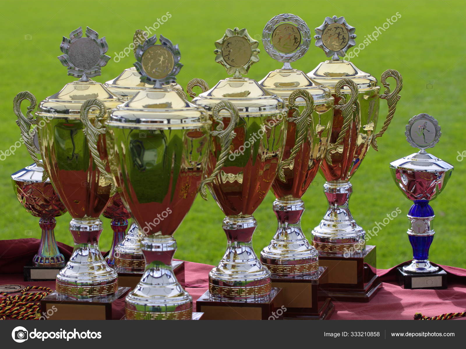 Cups Tea Medals Table Stock Photo by ©PantherMediaSeller 333210858