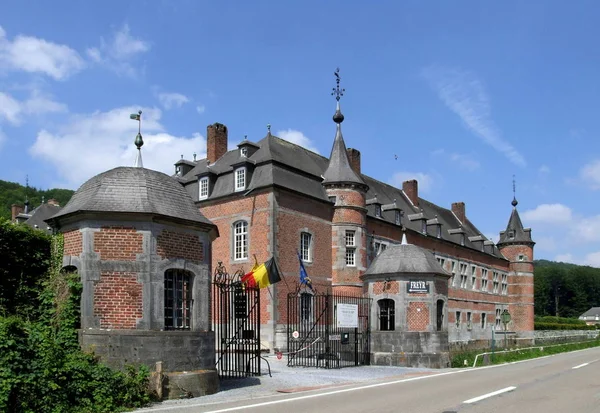 Kasteel Freyr Gelegen Een Prachtig Landschap Aan Oevers Van Maas — Stockfoto