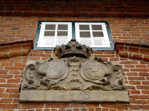 Wappen Gutshofstor — Stockfoto