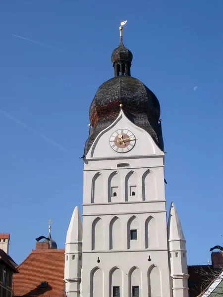 Beautiful Tower Erding — Stock Photo, Image