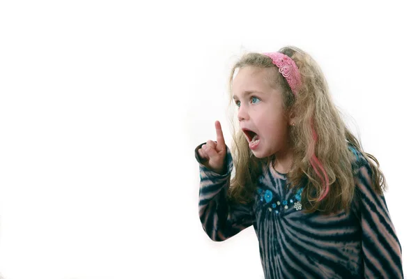 Cute Child Portrait Happy Childhood Concept — Stock Photo, Image