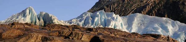 Льодовик Горах Льодяні Морози — стокове фото