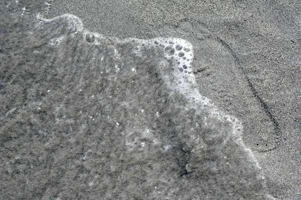 Мої Треки Піску Слідів Після Удару Говарда Карпенталі — стокове фото