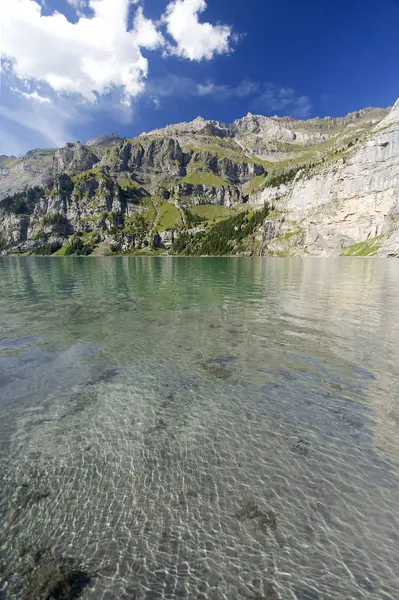 Vista Panorâmica Bela Paisagem Alpes — Fotografia de Stock