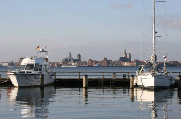 Stralsund Una Ciudad Hanseática Costa Báltica Germanys — Foto de Stock