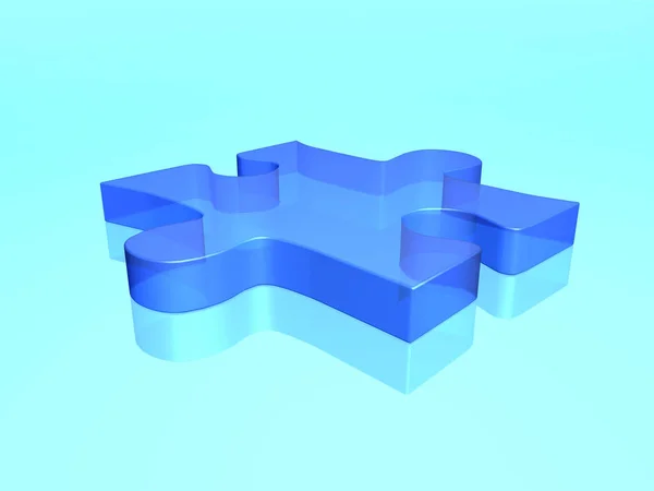 Astratto Sfondo Blu Con Cubi — Foto Stock