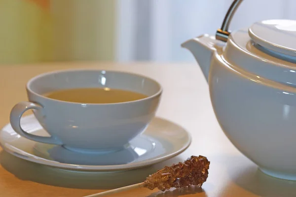 Tea Time Beverage Dish — Stock Photo, Image