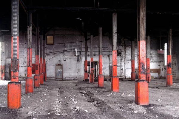 Lokschuppen Uno Construido Antes 130 Años Son Seguidos Tanto Las — Foto de Stock