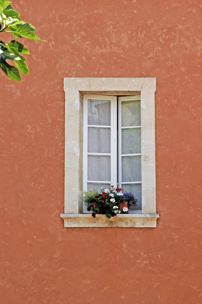 Roussillon Dům Detail Provence — Stock fotografie
