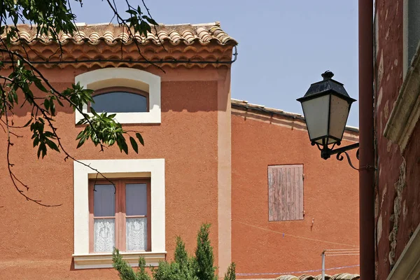 Roussillon Casa Ocre Provence — Fotografia de Stock