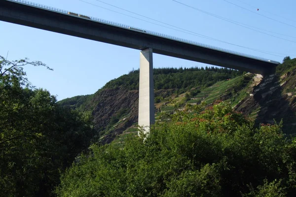 Vista Panorâmica Infra Estrutura Rodoviária Tráfego — Fotografia de Stock