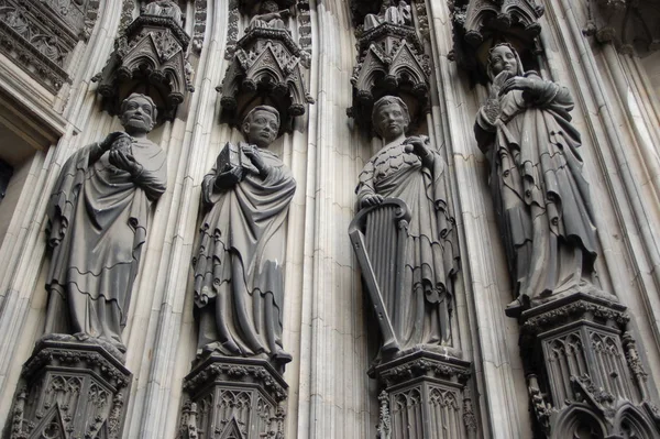 Cologne Catedral Portal Entrada — Fotografia de Stock
