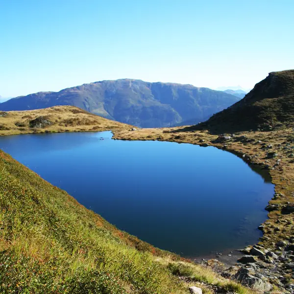 Beim Wandern Auf Dem Schafsiedel Tirol Auf 150 Höhe — Stockfoto