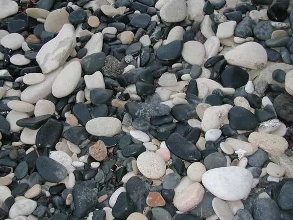 Πέτρες Στη Θάλασσα Στην Παραλία — Φωτογραφία Αρχείου