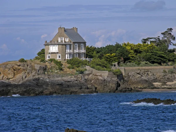 Die Bretagne Frances Nordwestlichste Region Ist Eine Hügelige Halbinsel Die — Stockfoto