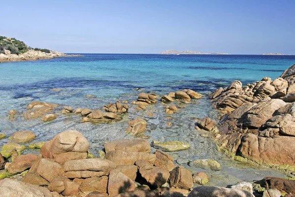 Costa Smeralda Smaragdové Pobřeží Sardinie — Stock fotografie