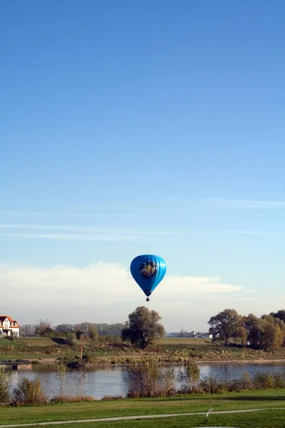 Hot Air Balloon Air Transportation — Stock Photo, Image