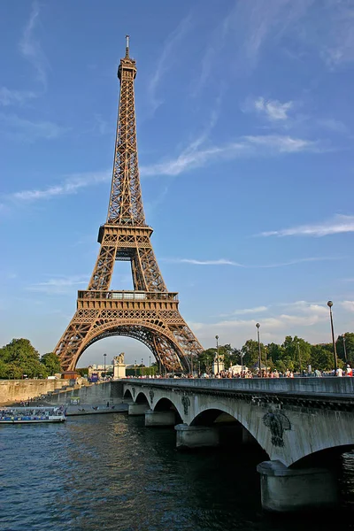 Wieża Eiffla Paryżu — Zdjęcie stockowe