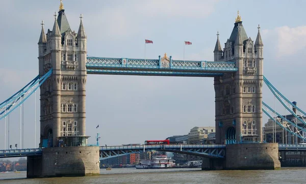 Puente Torre Londres Inglaterra — Foto de Stock