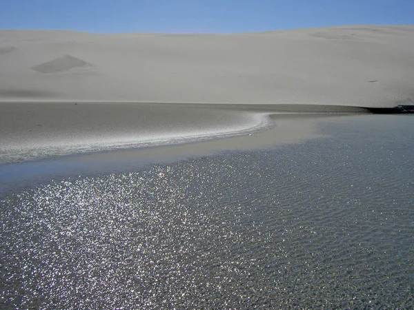 Beach Farewell Spit — Stock Photo, Image