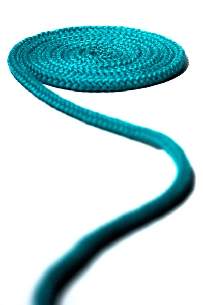 Rope Isolated White — Stock Photo, Image