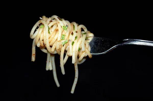 Pasta Bakgrund Livsmedelskoncept — Stockfoto