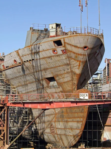 Werft Hamburg Neuenfelde — Stockfoto