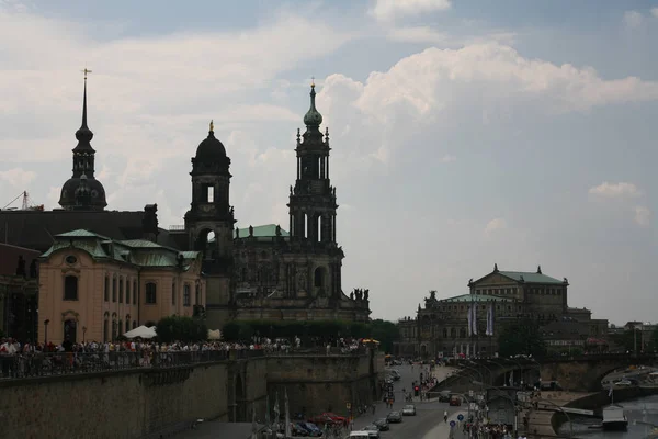 Dresden Stadsarkitektur Tyskland Resor — Stockfoto