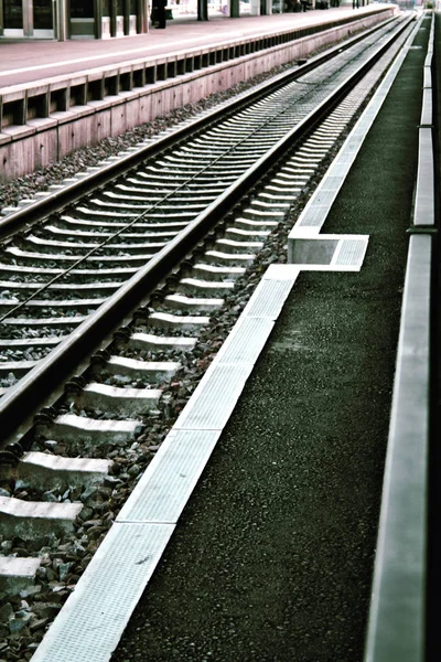 Tema Ferroviário Tiro Livre — Fotografia de Stock