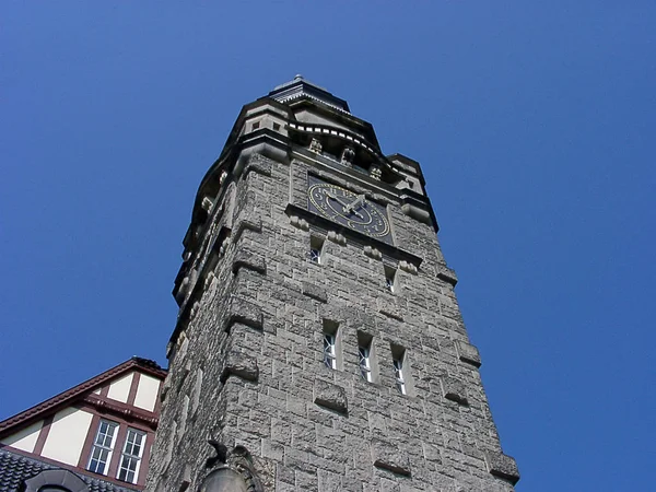 Vue Panoramique Sur Belle Architecture Médiévale — Photo