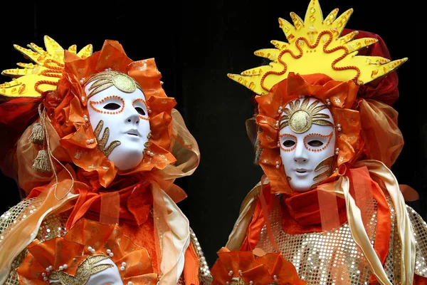 Carnaval Masker Stadsfeest Festival — Stockfoto