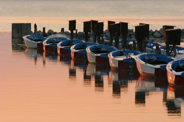 Marina Scen Utomhus Skott — Stockfoto