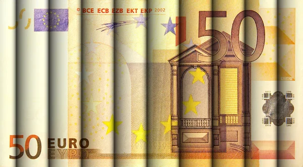 Современные Банкноты Крупным Планом Финансовым Фоном — стоковое фото