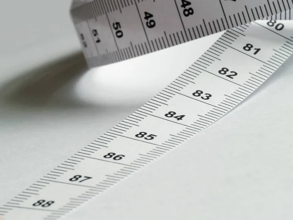 Measuring Tape White Background Royalty Free Stock Images