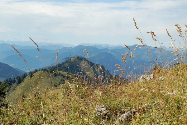 Kilátás Hochries Chiemgau — Stock Fotó