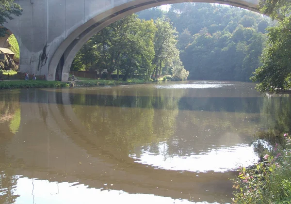 Γέφυρα Πάνω Από Eger — Φωτογραφία Αρχείου