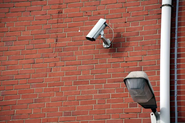 Vigilância Segurança Câmera Vídeo — Fotografia de Stock