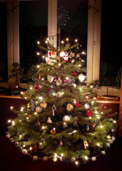 Christmas Tree Holiday Decorations — Stock Photo, Image