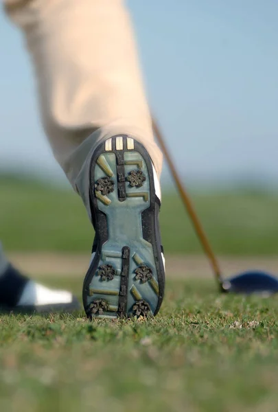 Juego Pelota Golf Concepto Deporte — Foto de Stock