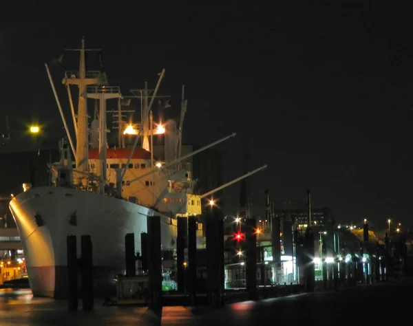 Cap San Diego Bei Nacht — Stockfoto