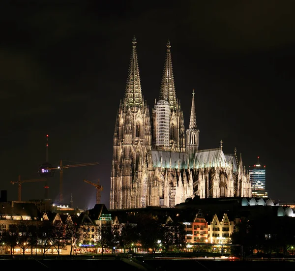 Köln Umgeben Von Baustellen Leider Nicht Schön Für Uns Fotografen — Stockfoto