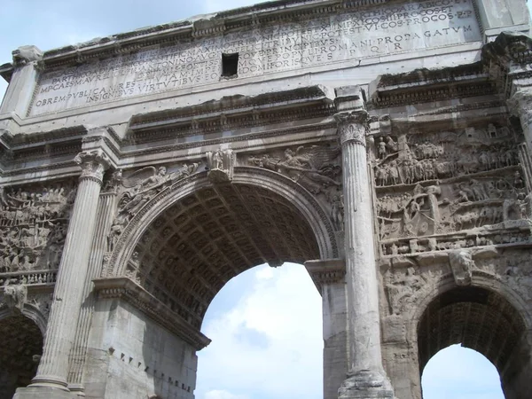 Arco Constantino Roma Itália — Fotografia de Stock