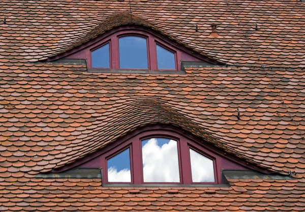 Dak Van Een Huis — Stockfoto