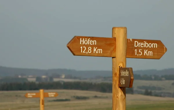 Eifel Una Bassa Catena Montuosa Nella Germania Occidentale Nel Belgio — Foto Stock