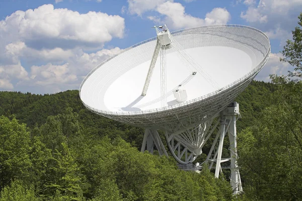 Radiotelescopio 100 Metri Dell Istituto Max Planck Radioastronomia Effelsberg — Foto Stock